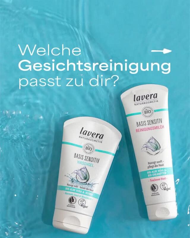 basis sensitive Waschgel | lavera Naturkosmetik