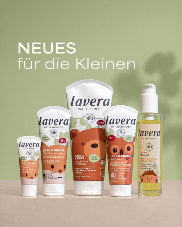 Baby & Kinder Pflegecreme  lavera Naturkosmetik